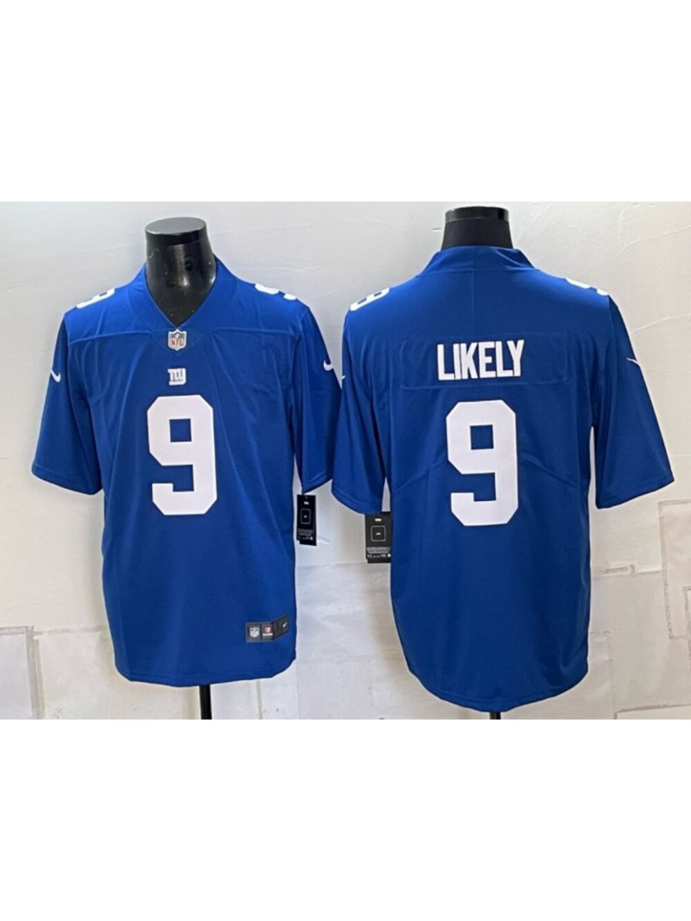 Isaiah Likely Blue Jersey Vapor Stitched